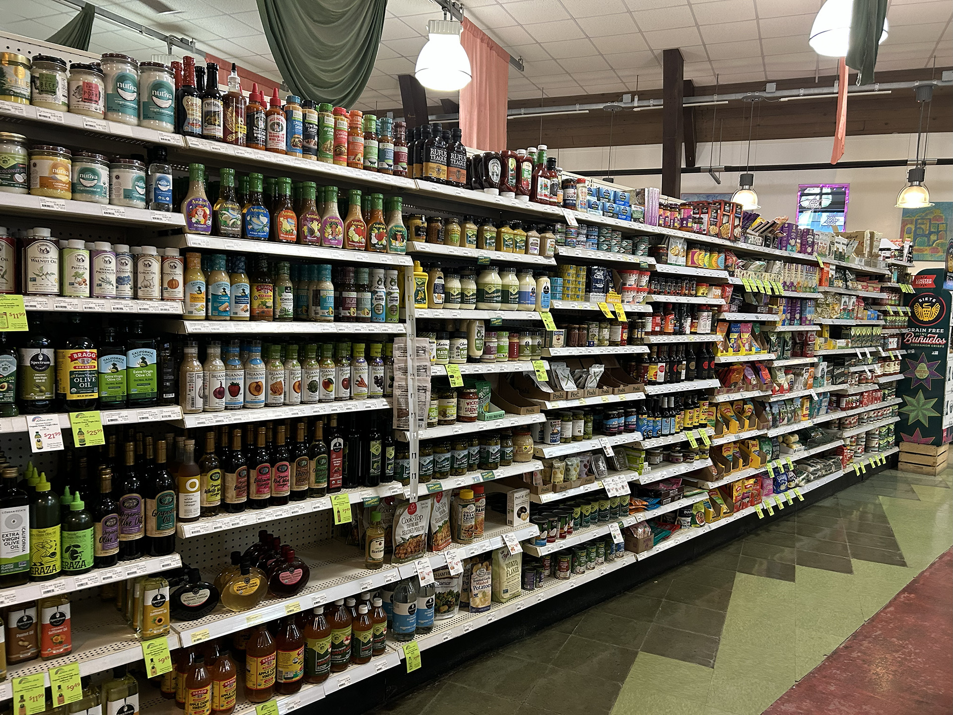 store interior: groceries
