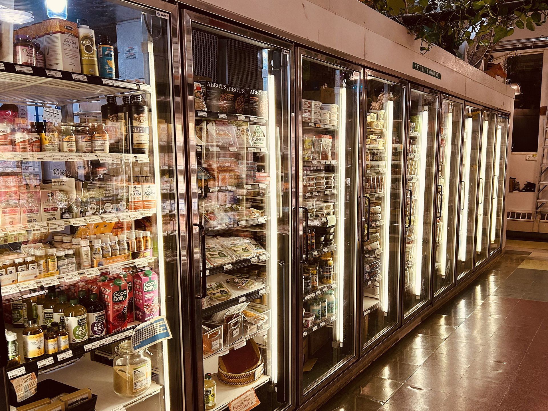 store interior: drinks